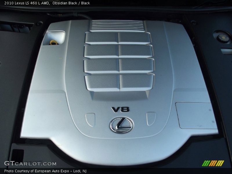 Obsidian Black / Black 2010 Lexus LS 460 L AWD