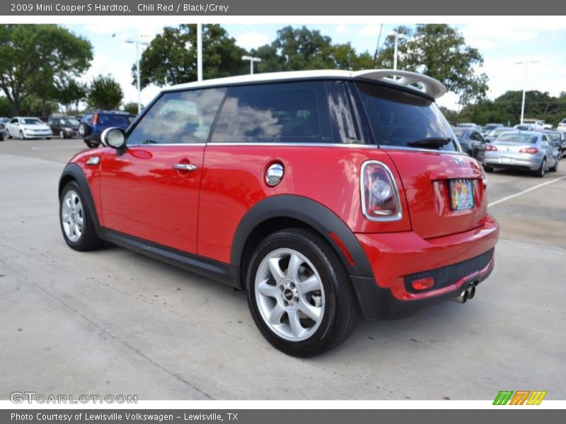 Chili Red / Black/Grey 2009 Mini Cooper S Hardtop