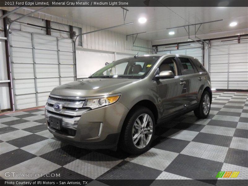 Mineral Gray Metallic / Medium Light Stone 2013 Ford Edge Limited
