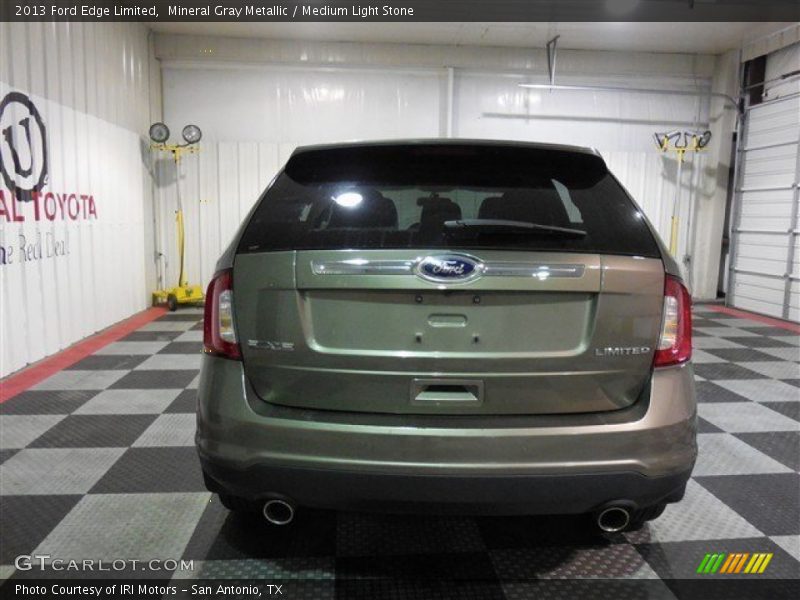 Mineral Gray Metallic / Medium Light Stone 2013 Ford Edge Limited