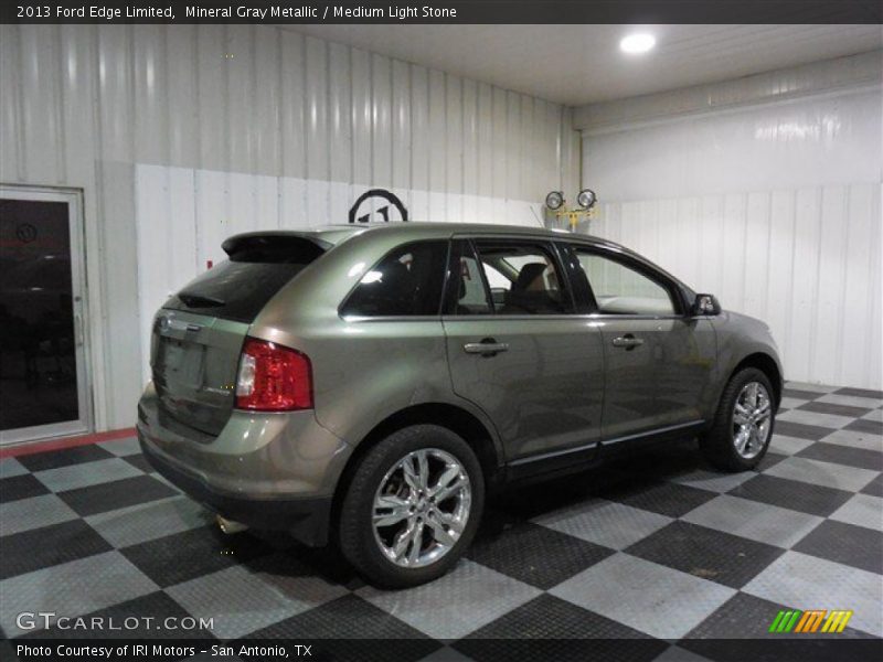 Mineral Gray Metallic / Medium Light Stone 2013 Ford Edge Limited