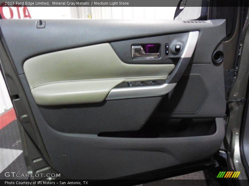 Mineral Gray Metallic / Medium Light Stone 2013 Ford Edge Limited