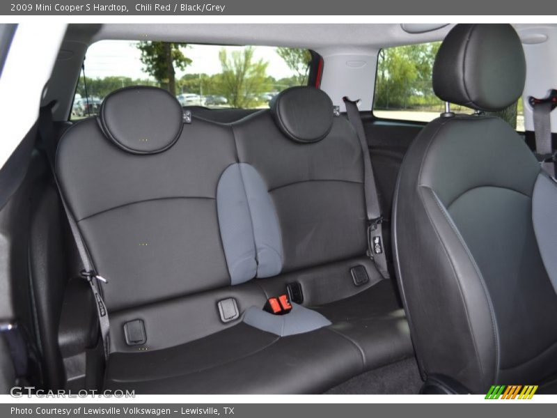 Rear Seat of 2009 Cooper S Hardtop