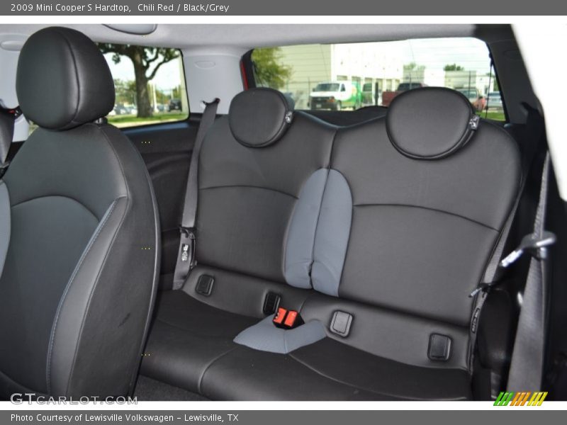 Rear Seat of 2009 Cooper S Hardtop