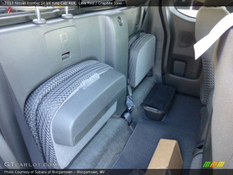 Lava Red / Graphite Steel 2013 Nissan Frontier SV V6 King Cab 4x4