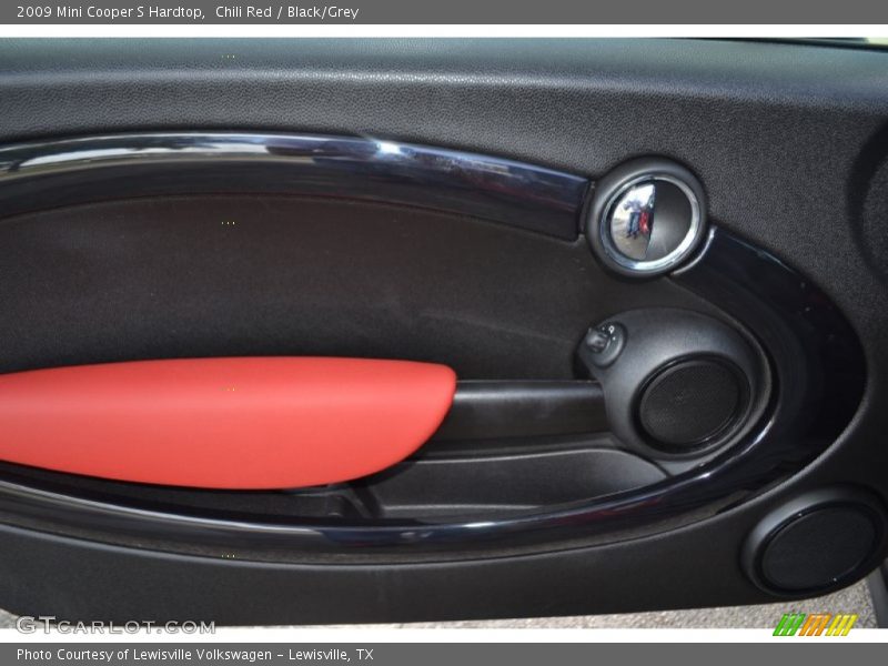 Chili Red / Black/Grey 2009 Mini Cooper S Hardtop