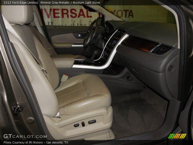 Mineral Gray Metallic / Medium Light Stone 2013 Ford Edge Limited