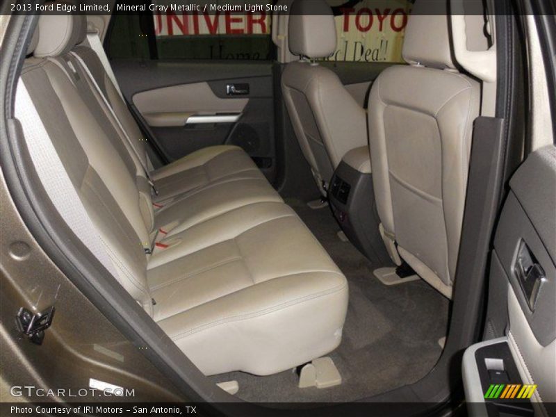 Mineral Gray Metallic / Medium Light Stone 2013 Ford Edge Limited