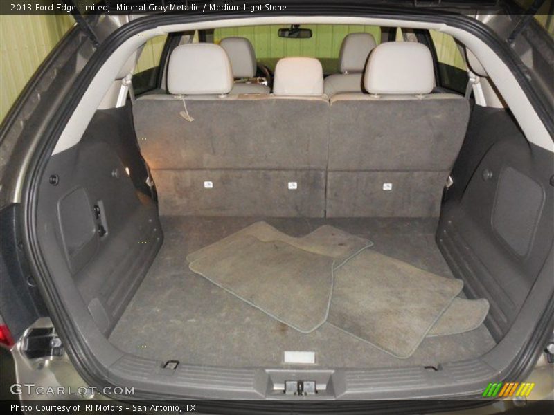 Mineral Gray Metallic / Medium Light Stone 2013 Ford Edge Limited