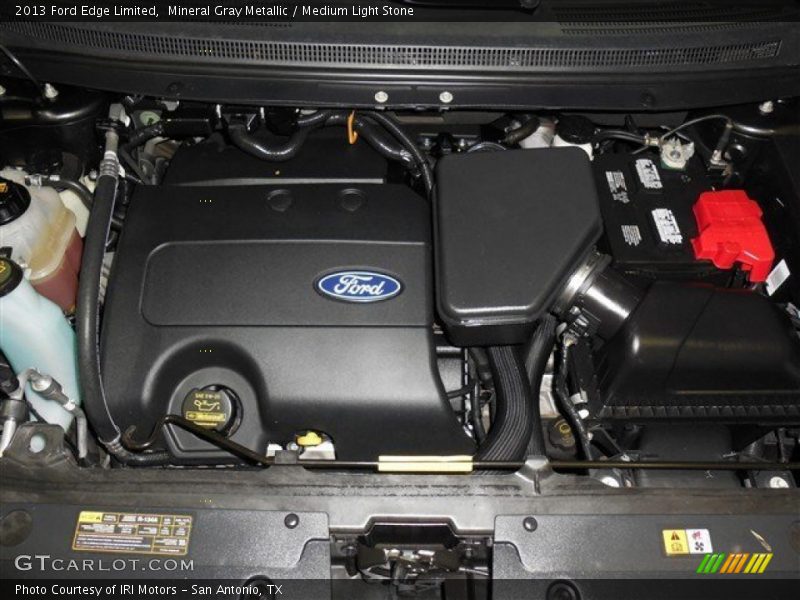 Mineral Gray Metallic / Medium Light Stone 2013 Ford Edge Limited
