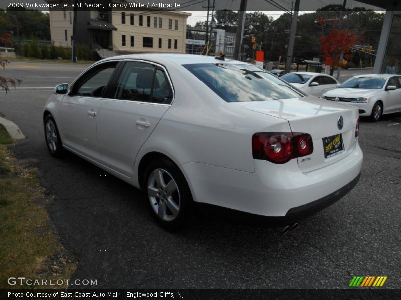 Candy White / Anthracite 2009 Volkswagen Jetta SE Sedan