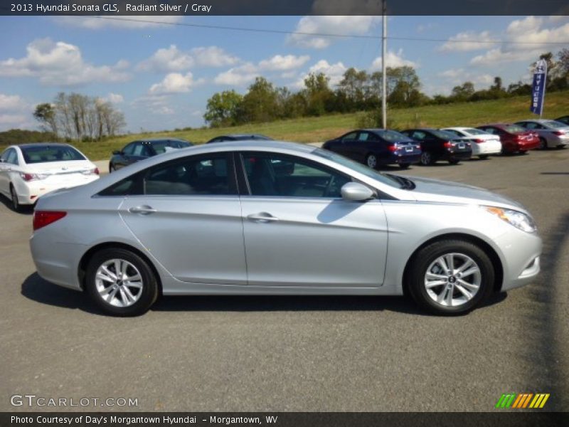 Radiant Silver / Gray 2013 Hyundai Sonata GLS