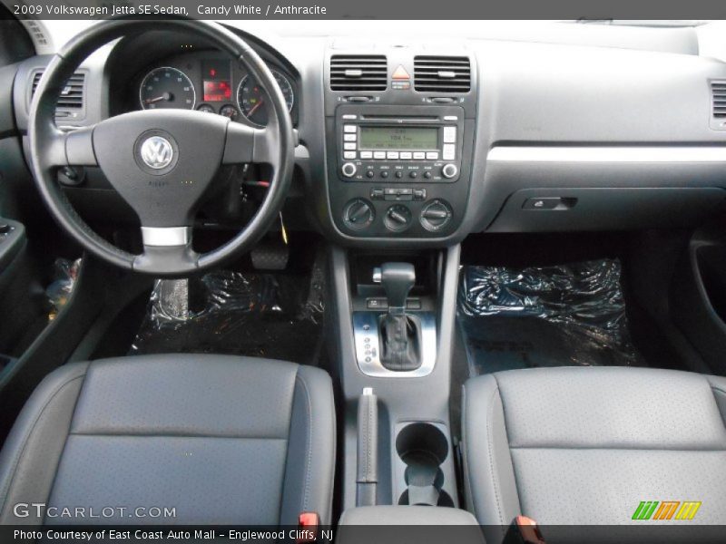Candy White / Anthracite 2009 Volkswagen Jetta SE Sedan