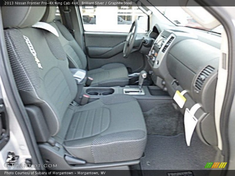 Brilliant Silver / Graphite Steel 2013 Nissan Frontier Pro-4X King Cab 4x4