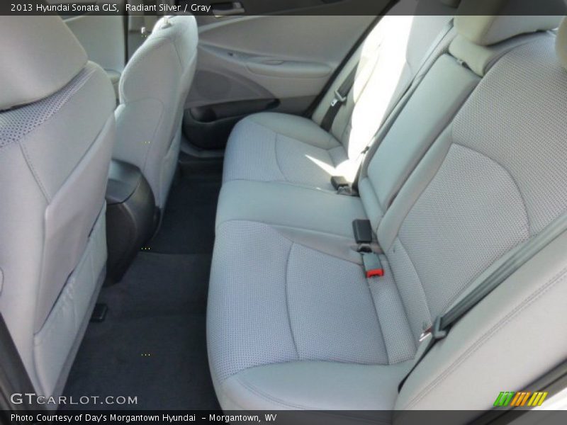 Radiant Silver / Gray 2013 Hyundai Sonata GLS