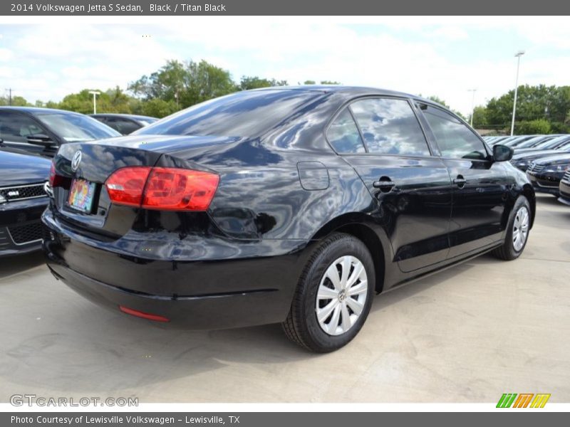 Black / Titan Black 2014 Volkswagen Jetta S Sedan