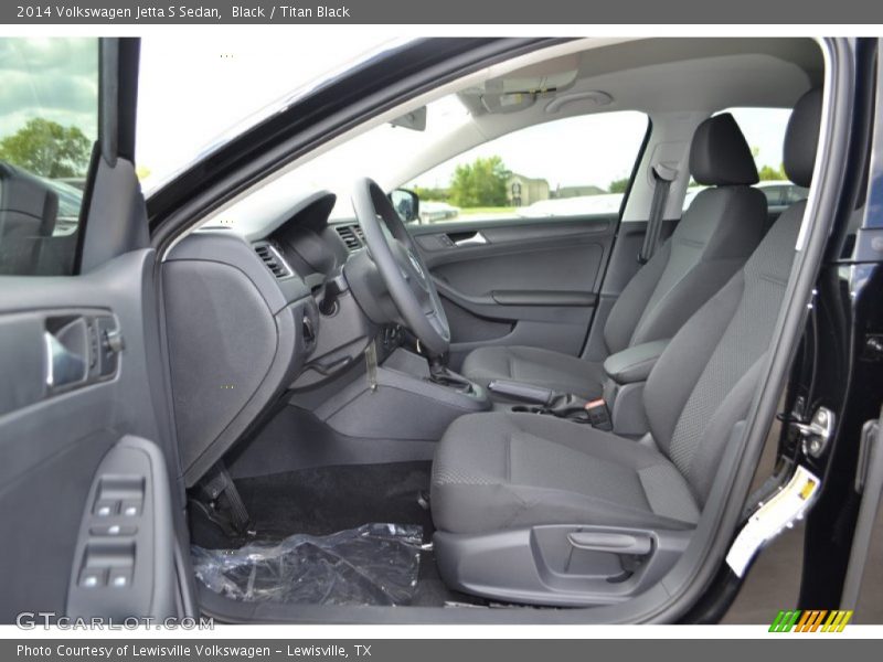 Black / Titan Black 2014 Volkswagen Jetta S Sedan