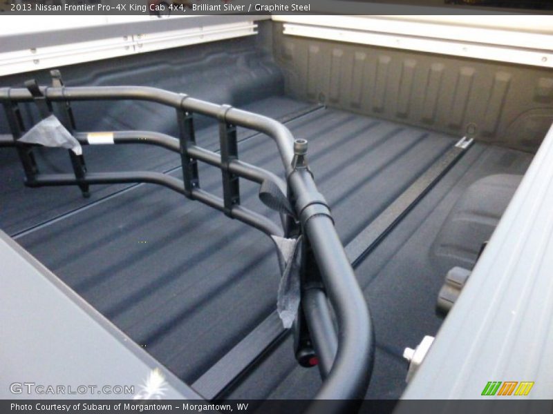 Brilliant Silver / Graphite Steel 2013 Nissan Frontier Pro-4X King Cab 4x4
