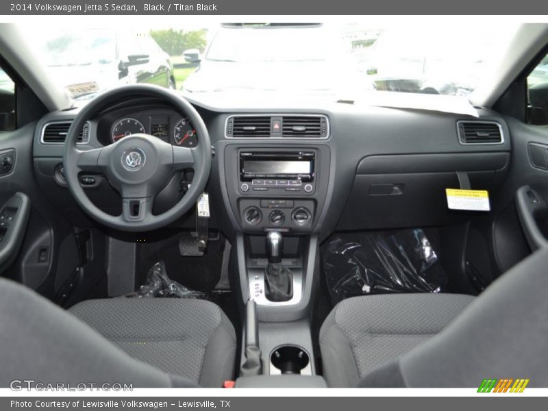 Black / Titan Black 2014 Volkswagen Jetta S Sedan