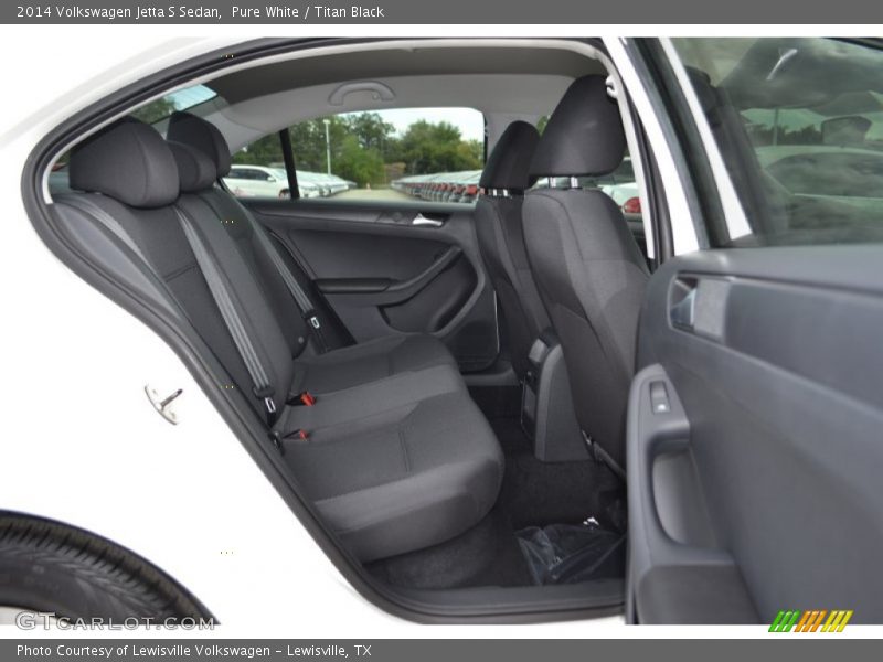 Pure White / Titan Black 2014 Volkswagen Jetta S Sedan