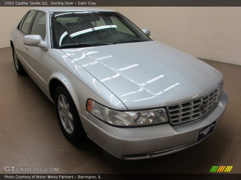 Sterling Silver / Dark Gray 2003 Cadillac Seville SLS