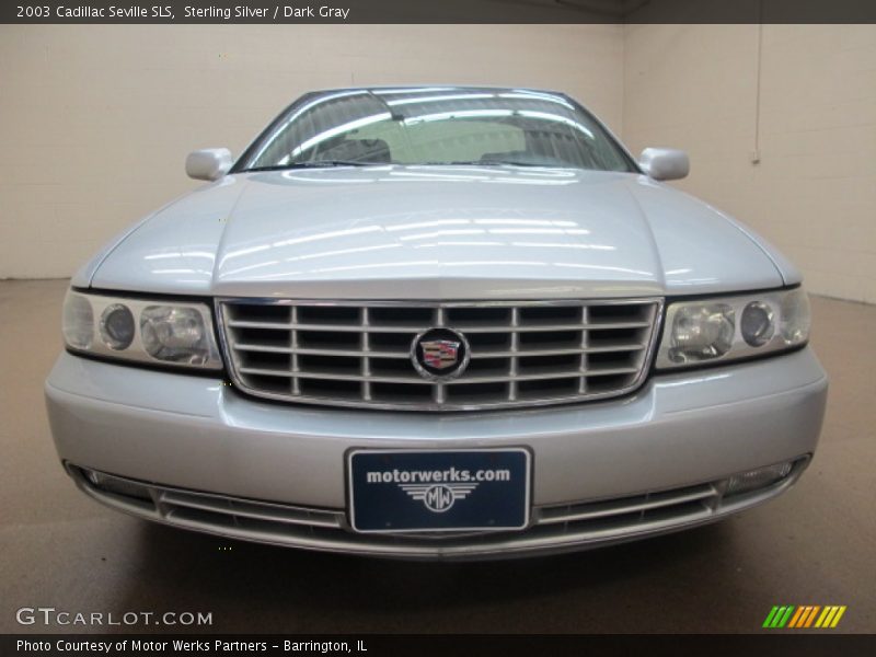 Sterling Silver / Dark Gray 2003 Cadillac Seville SLS