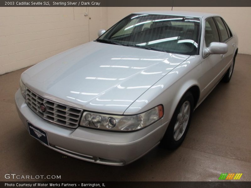 Sterling Silver / Dark Gray 2003 Cadillac Seville SLS