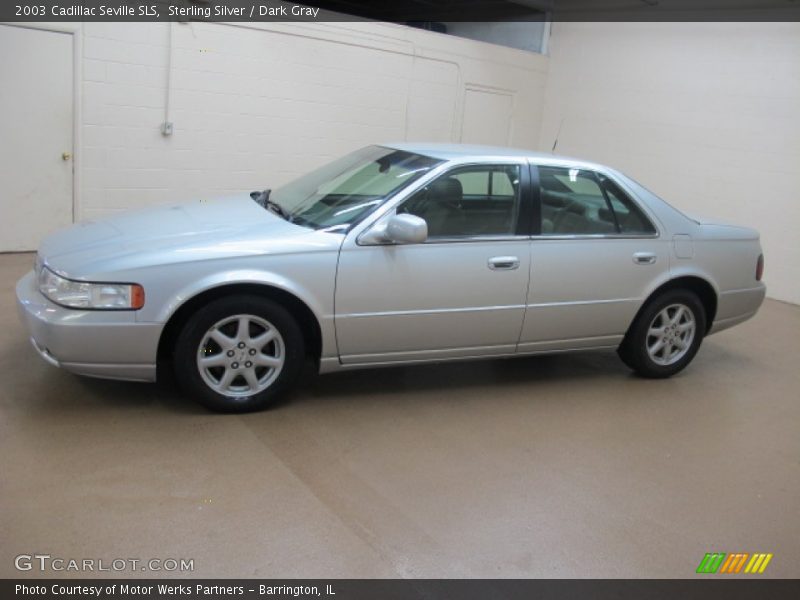 Sterling Silver / Dark Gray 2003 Cadillac Seville SLS