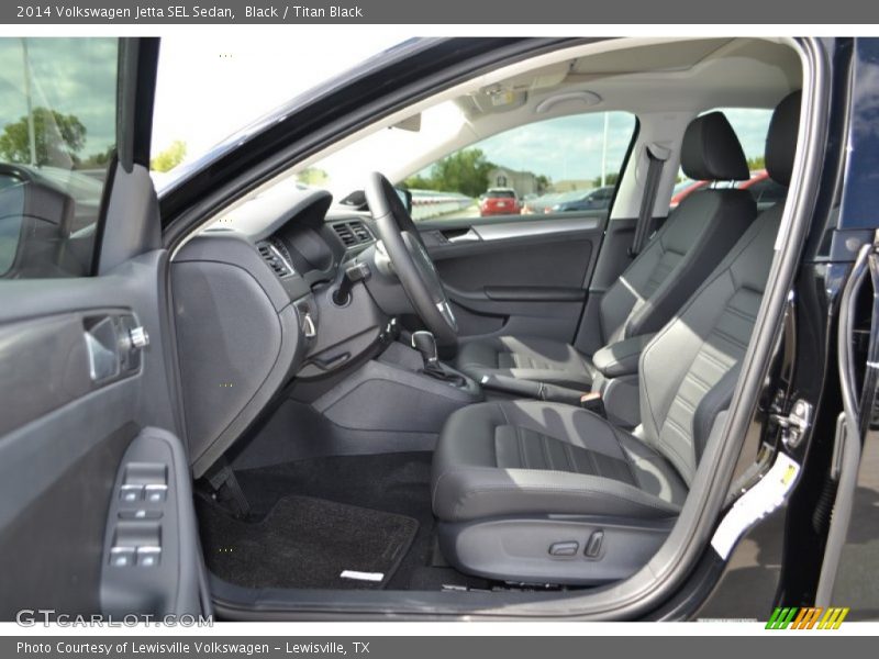 Black / Titan Black 2014 Volkswagen Jetta SEL Sedan