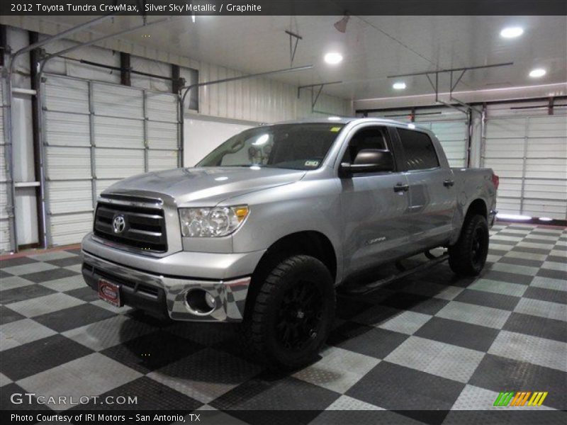 Silver Sky Metallic / Graphite 2012 Toyota Tundra CrewMax