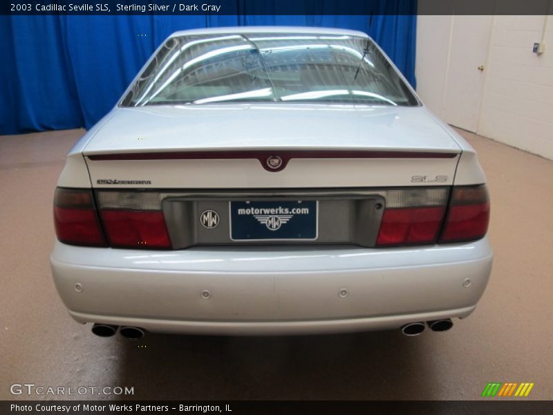 Sterling Silver / Dark Gray 2003 Cadillac Seville SLS