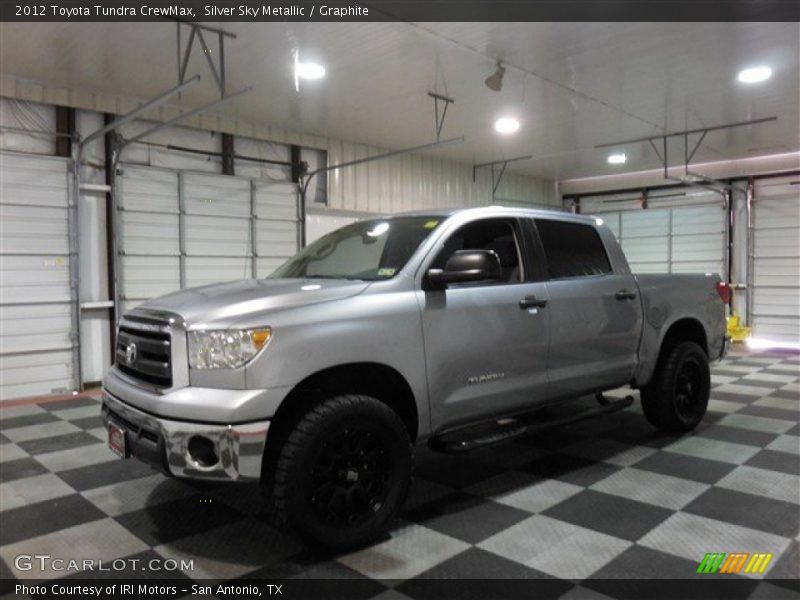 Silver Sky Metallic / Graphite 2012 Toyota Tundra CrewMax