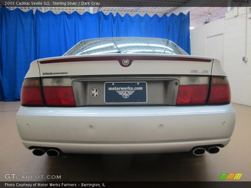 Sterling Silver / Dark Gray 2003 Cadillac Seville SLS