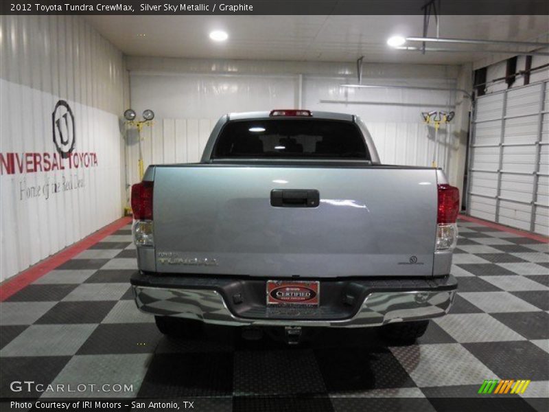 Silver Sky Metallic / Graphite 2012 Toyota Tundra CrewMax