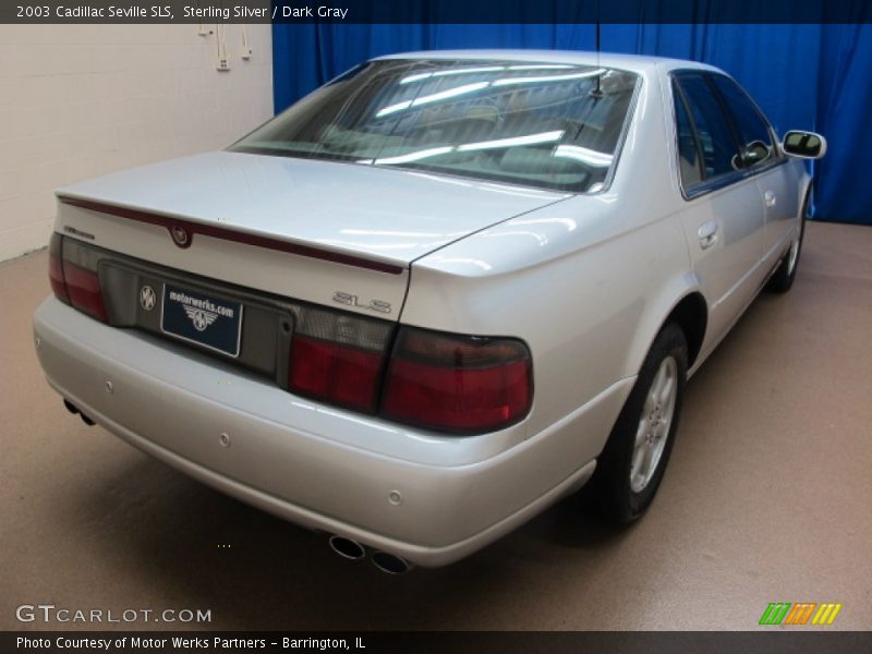 Sterling Silver / Dark Gray 2003 Cadillac Seville SLS