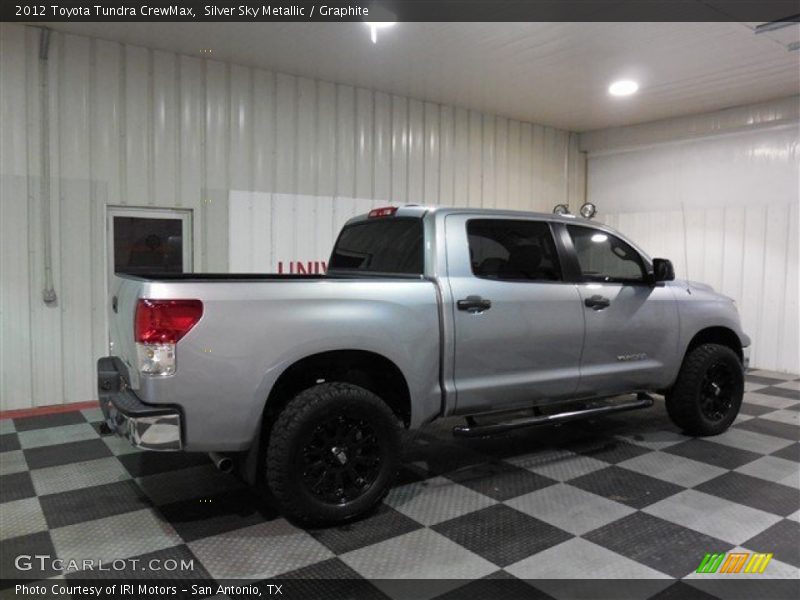 Silver Sky Metallic / Graphite 2012 Toyota Tundra CrewMax