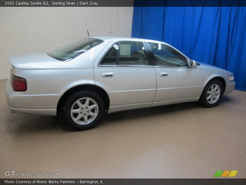 Sterling Silver / Dark Gray 2003 Cadillac Seville SLS