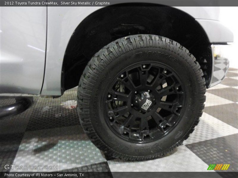 Silver Sky Metallic / Graphite 2012 Toyota Tundra CrewMax