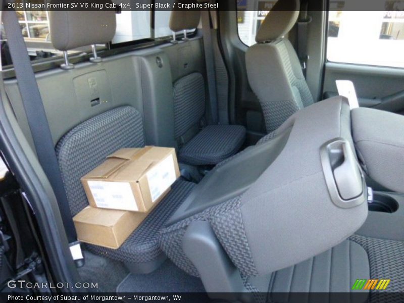 Super Black / Graphite Steel 2013 Nissan Frontier SV V6 King Cab 4x4
