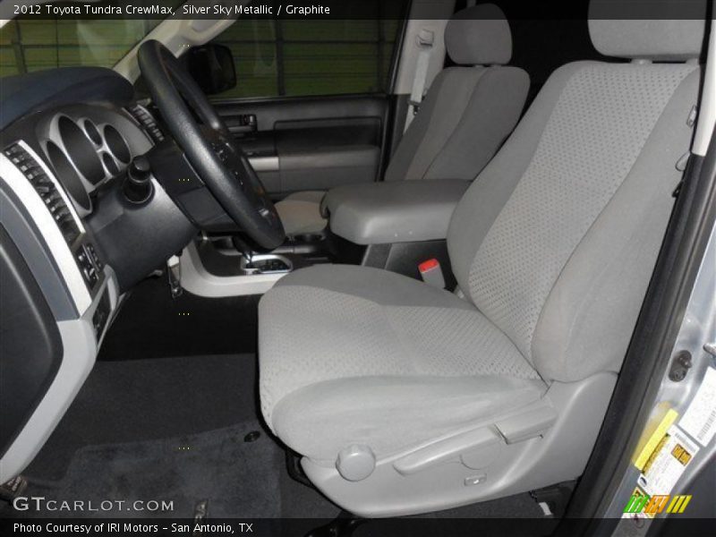 Silver Sky Metallic / Graphite 2012 Toyota Tundra CrewMax