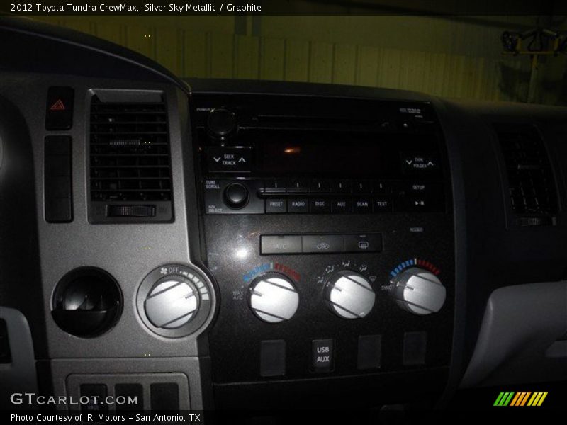 Silver Sky Metallic / Graphite 2012 Toyota Tundra CrewMax