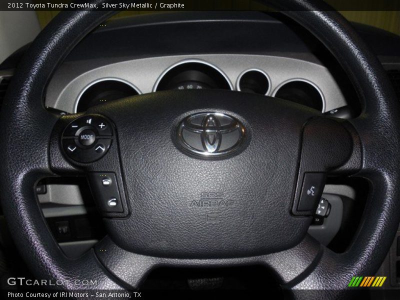 Silver Sky Metallic / Graphite 2012 Toyota Tundra CrewMax