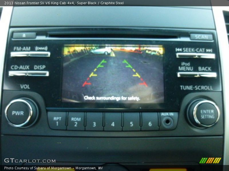 Super Black / Graphite Steel 2013 Nissan Frontier SV V6 King Cab 4x4