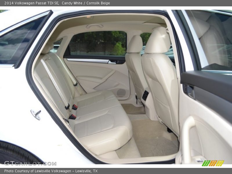 Candy White / Cornsilk Beige 2014 Volkswagen Passat TDI SE