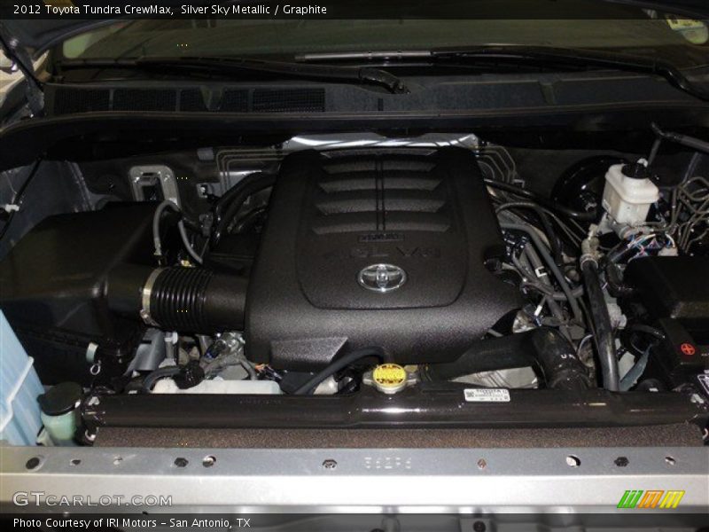 Silver Sky Metallic / Graphite 2012 Toyota Tundra CrewMax