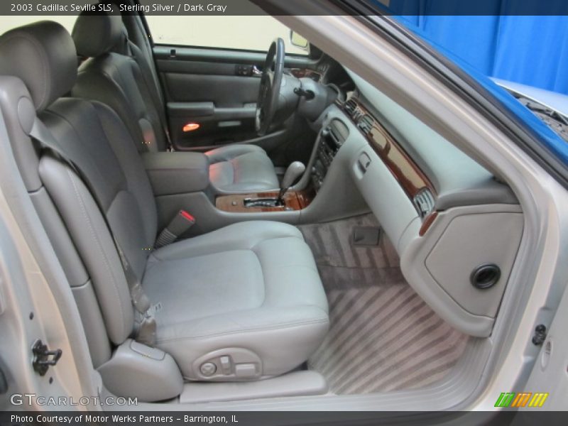 Sterling Silver / Dark Gray 2003 Cadillac Seville SLS