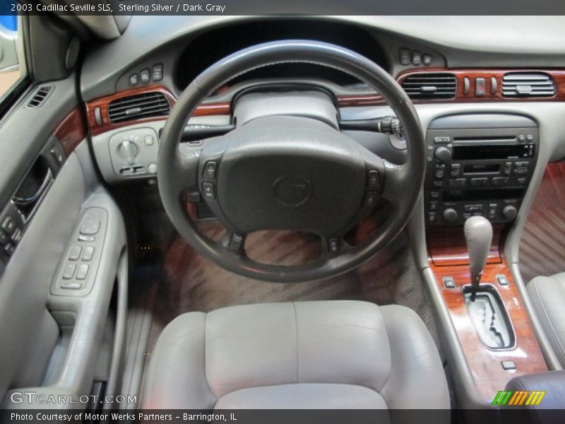 Sterling Silver / Dark Gray 2003 Cadillac Seville SLS