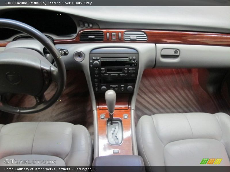 Sterling Silver / Dark Gray 2003 Cadillac Seville SLS