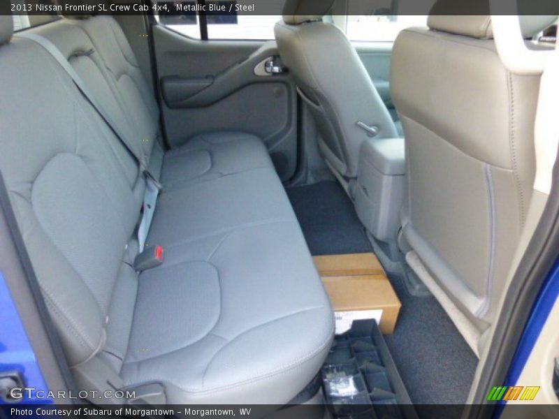 Metallic Blue / Steel 2013 Nissan Frontier SL Crew Cab 4x4