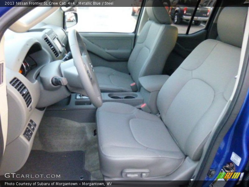 Metallic Blue / Steel 2013 Nissan Frontier SL Crew Cab 4x4